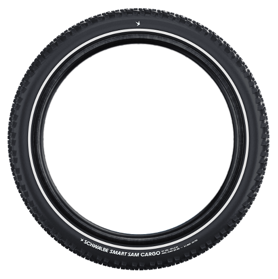 Schwalbe Smart Sam Cargo 20 x 2.35 Super Defense Addix E compound Reflective
