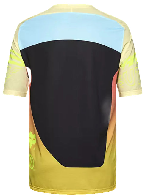 Fox Flexair SS Jersey Elevated Lemonade BACK