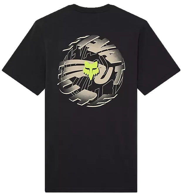 Fox SE Spiral SS Premium Tee Black BACK