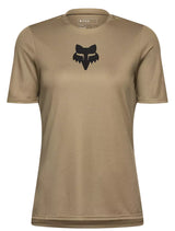 Fox Womens Ranger SS Jersey Sand FRONT