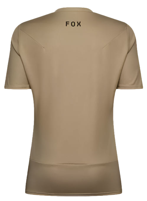Fox Womens Ranger SS Jersey Sand BACK