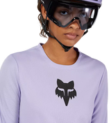Fox Ranger LS Jersey Fox Head Lilac FRONT DETAILS