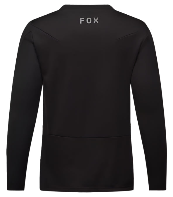 Fox Youth Ranger LS Jersey Fox Head Black BACK