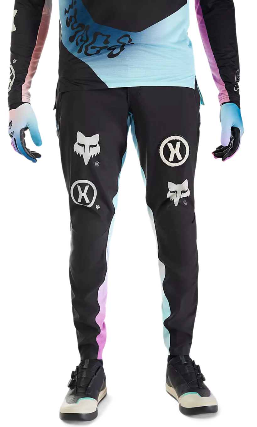 Fox Flexair Hello Future Pants Black FRONT 