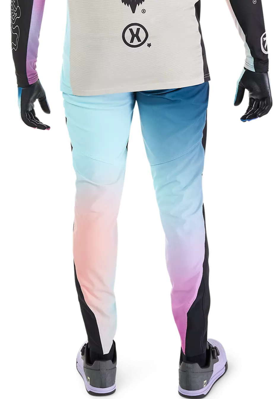 Fox Flexair Hello Future Pants Black BACK 
