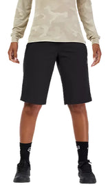 Fox Ranger Women's Shorts with Liner Black FRONT DETAILS