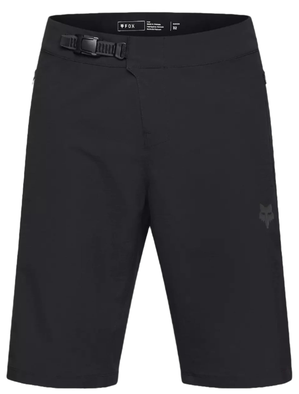 Fox Ranger Shorts W/Liner Black FRONT