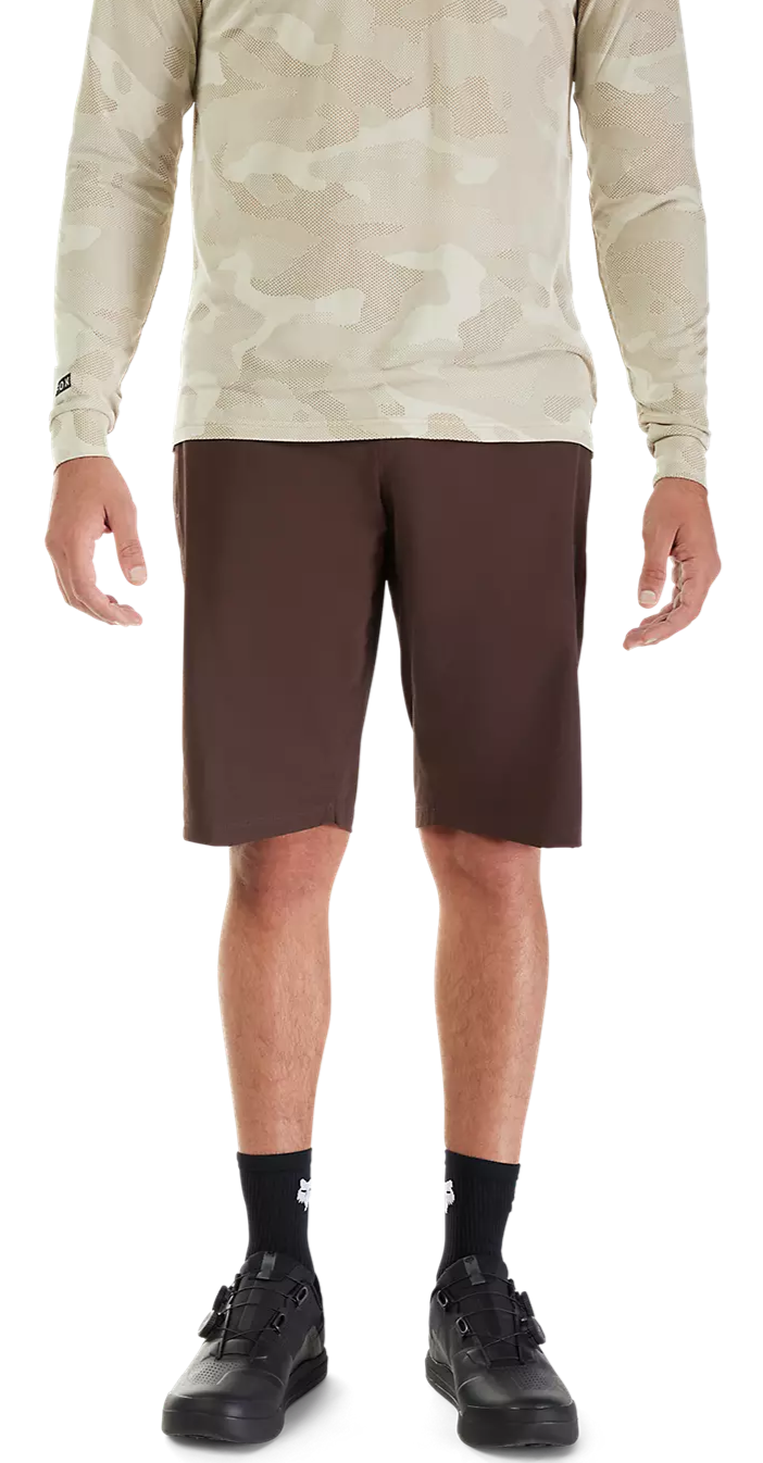 Fox Ranger Shorts Cocoa FRONT FACING MODEL