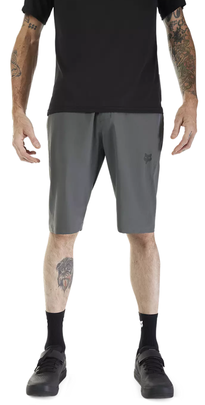 Fox Ranger Shorts Dark Shadow FRONT FACING MODEL
