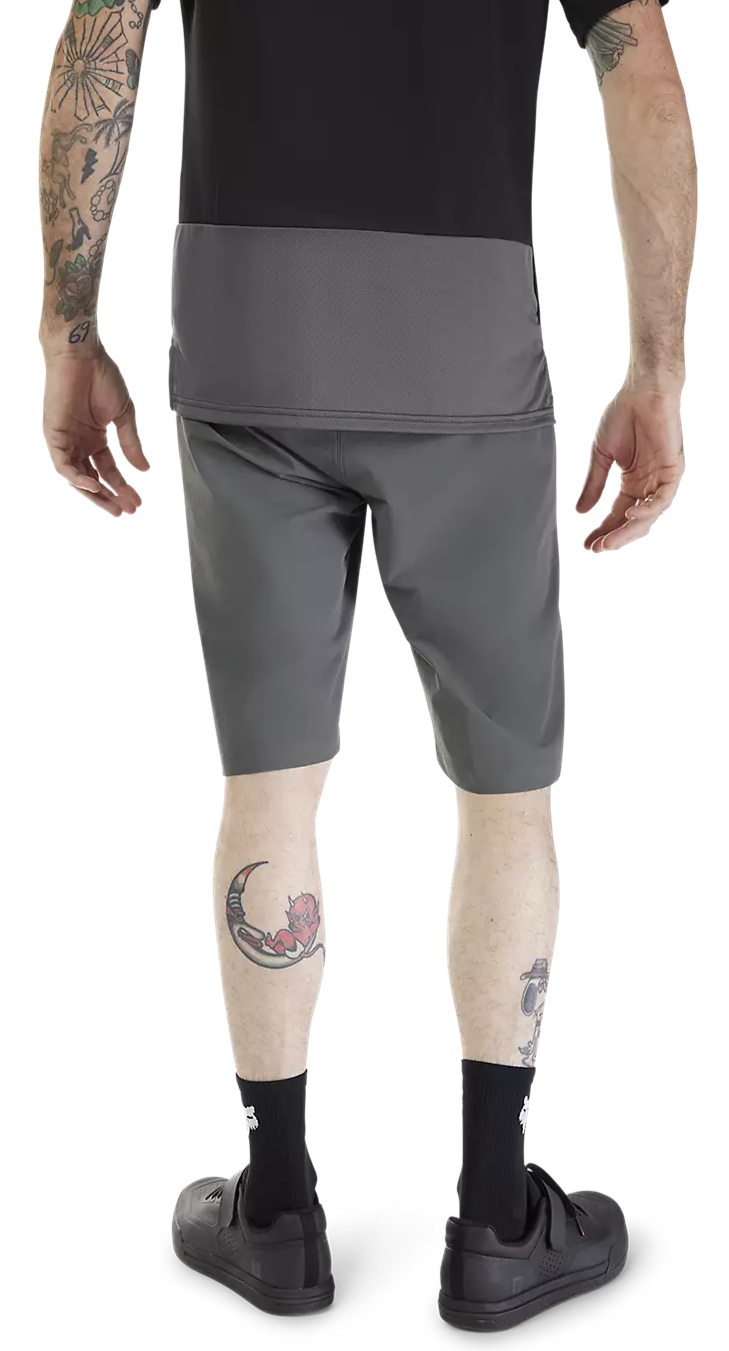 Fox Ranger Shorts Dark Shadow BACK FACING MODEL