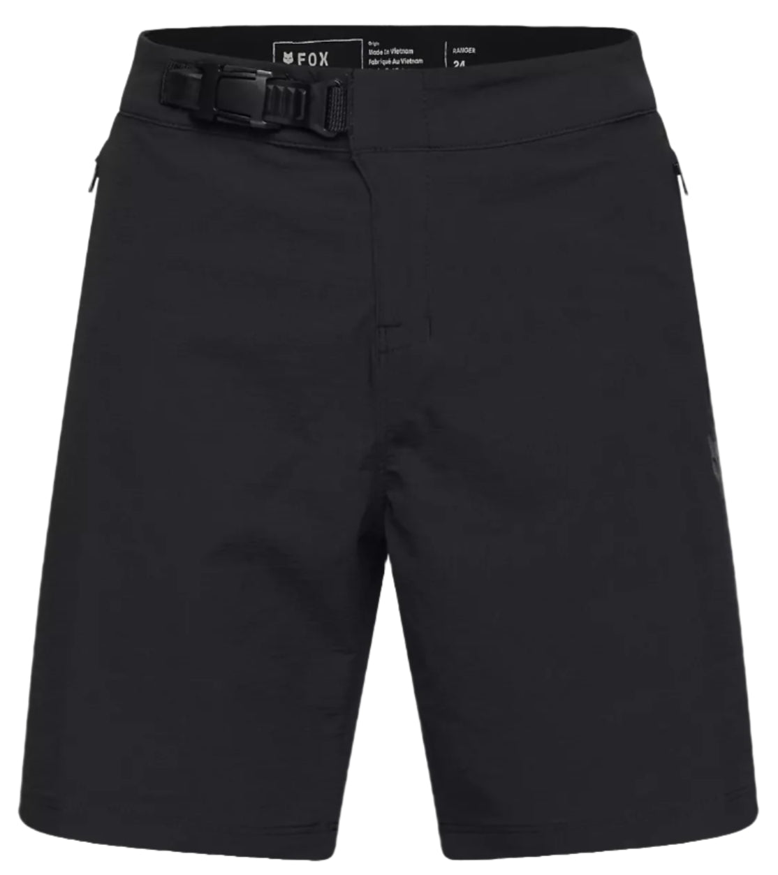 Fox Youth Ranger Shorts W/Liner Black FRONT