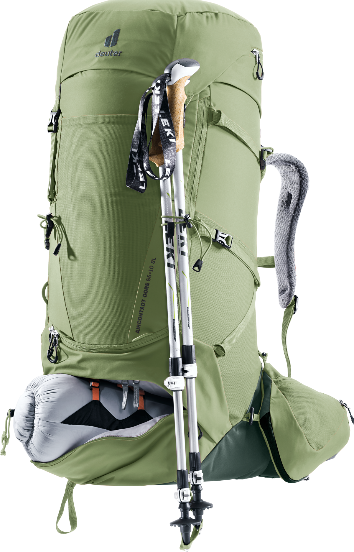 Deuter Aircontact Core 55+10SL Backpack Grove-Ivy