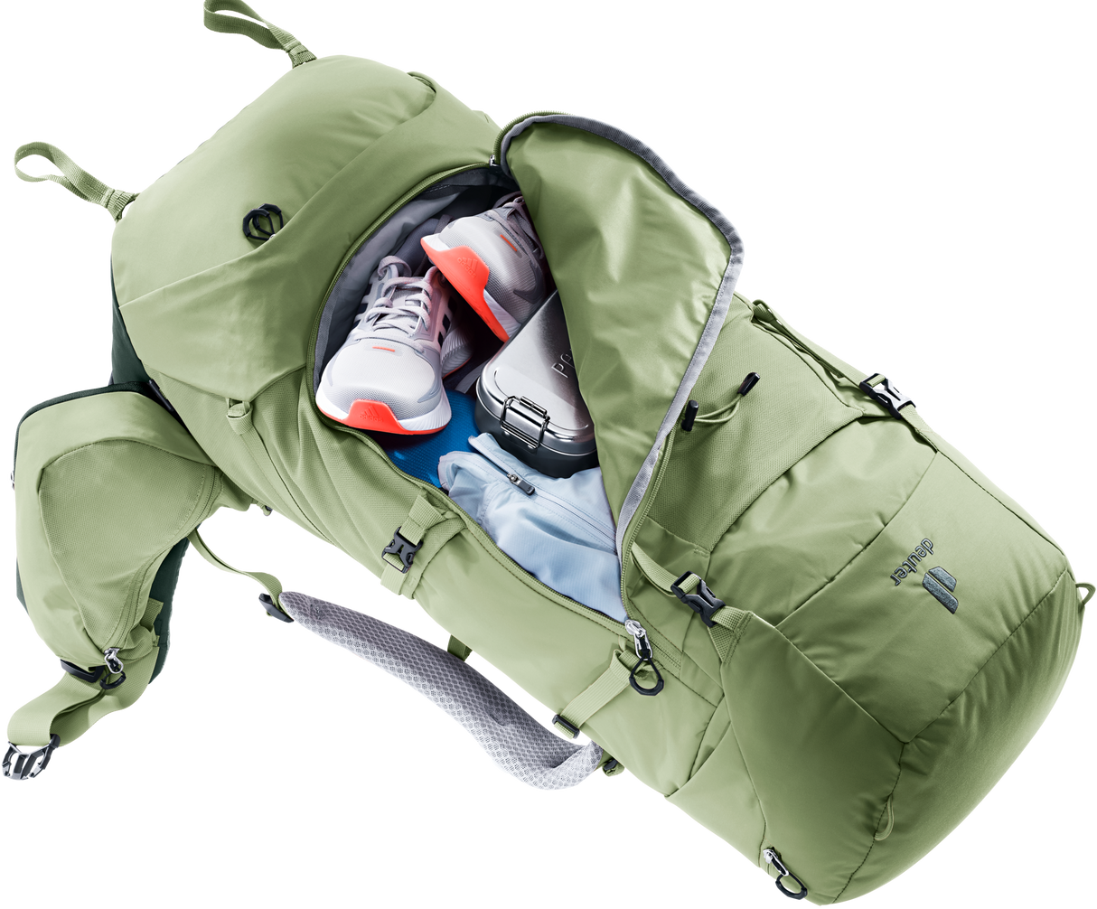 Deuter Aircontact Core 55+10SL Backpack Grove-Ivy