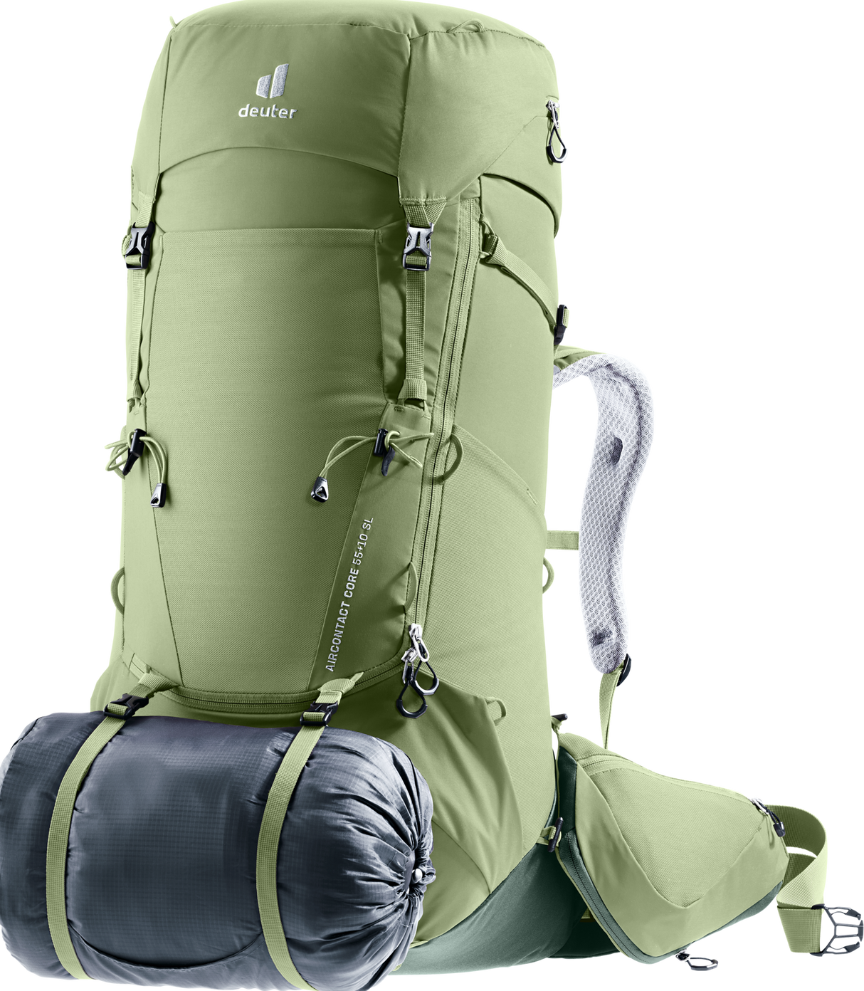 Deuter Aircontact Core 55+10SL Backpack Grove-Ivy