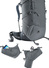 Deuter Aircontact Core 65+10 SL Backpack Graphite-Black