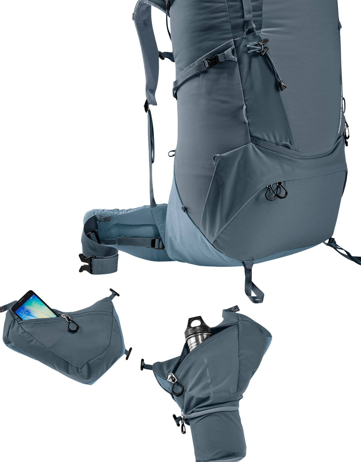 Deuter Aircontact Core 70+10L Backpack Graphite/Shale
