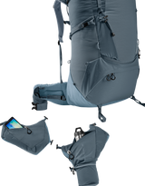 Deuter Aircontact Core 70+10L Backpack Graphite/Shale