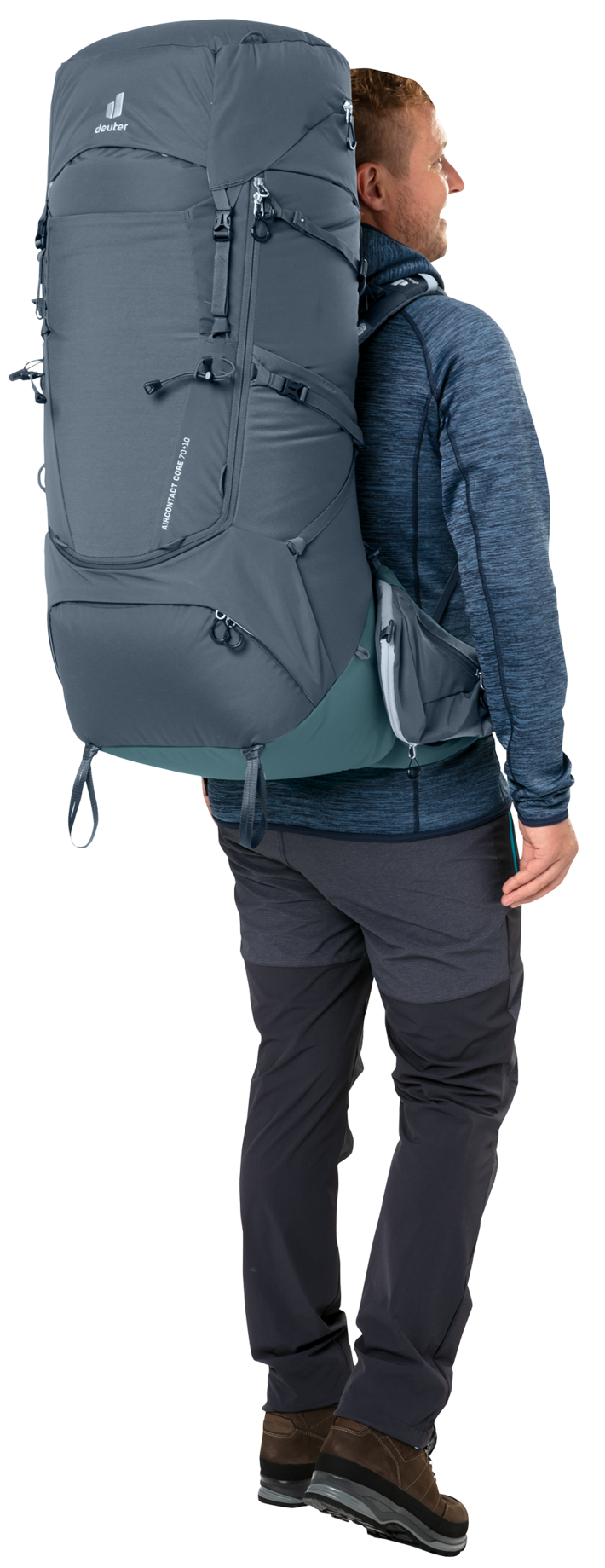 Deuter Aircontact Core 70+10L Backpack Graphite/Shale
