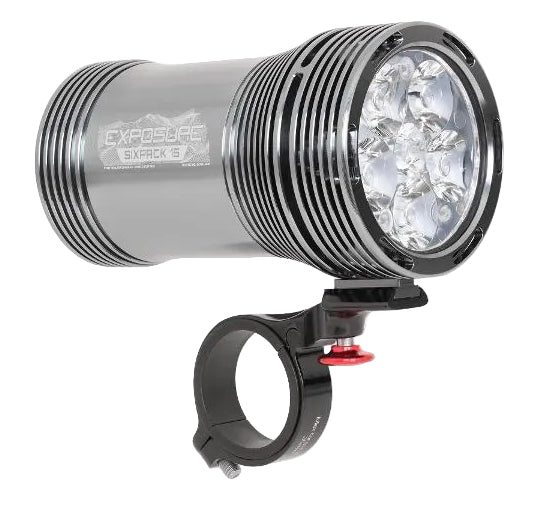 Exposure Six Pack Mk15 Gun Metal Front Bike Light