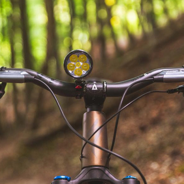 Exposure Six Pack Mk15 Gun Metal Front Bike Light
