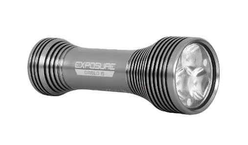 Exposure Diablo Mk15 Gun Metal Black Front Bike Light