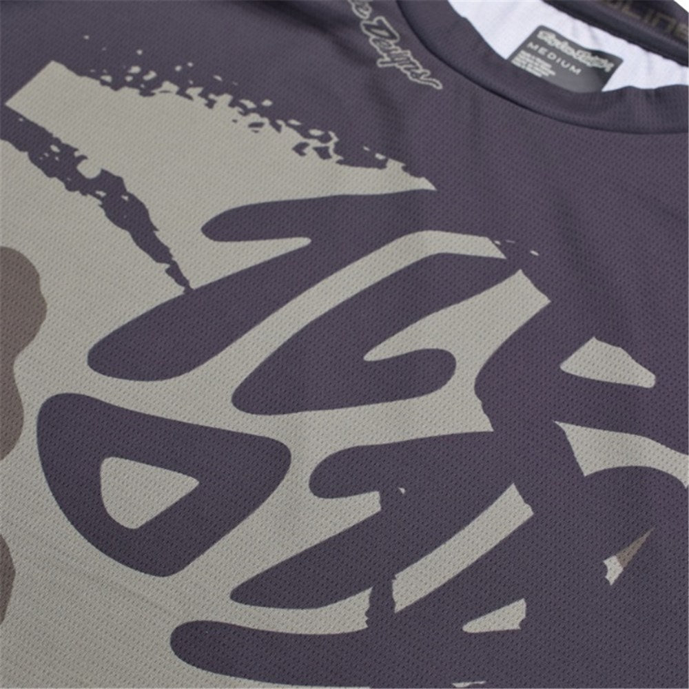 Troy Lee Designs 24.1 FLOWLINE SS JERSEY CONFINED BLACK