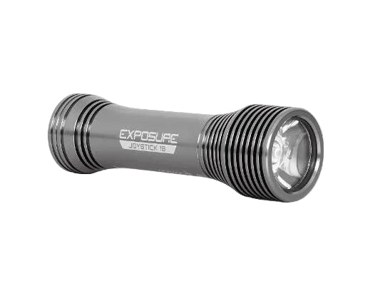 Exposure Joystick Mk18 Gun Metal Black Front Bike Light with Lanyard