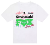Fox Youth X Kawi Short Sleeve Tee Optic White FRONT