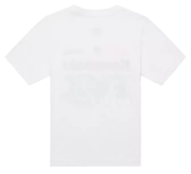 Fox Youth X Kawi Short Sleeve Tee Optic White BACK