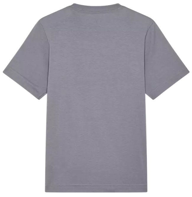 Fox Youth Elevated Short Sleeve Tee Light Gray BACK