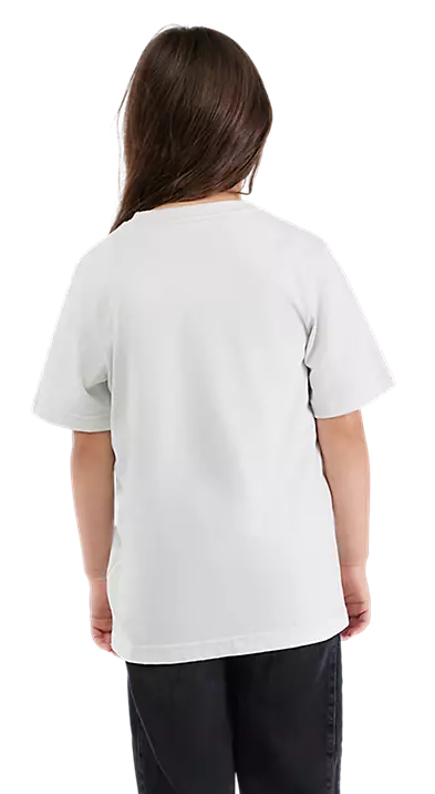 Fox Youth Future SS Tee Light Gray BCAK FACING MODEL