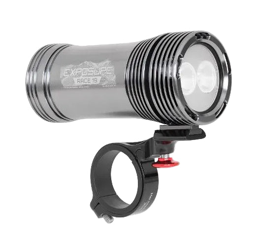 Exposure Race Mk19 Gun Metal Black Front Bike Light