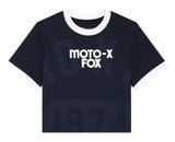 Fox W Circa 74 Ringer SS Tee Midnight FRONT 