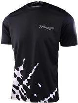 TLD FLOWLINE SS JERSEY BIG SPIN - BLACK FRONT