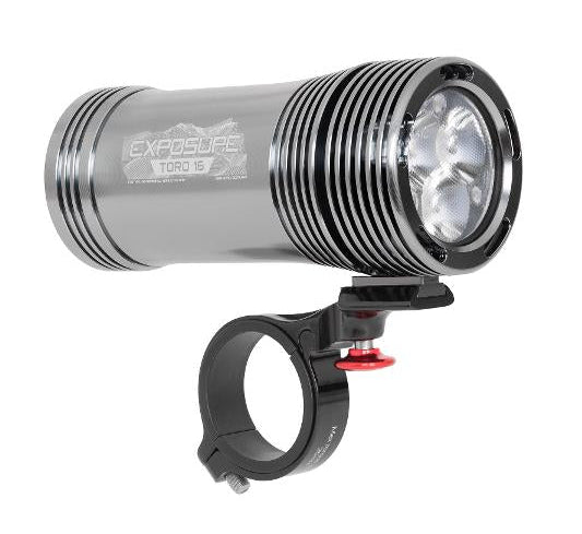 Exposure Toro Mk16 Gun Metal Black Front Bike Light