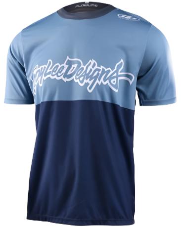TLD FLOWLINE SS JERSEY SCRIPTER - WINDWARD FRONT