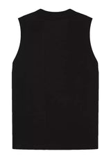 Fox Women's Moto-X Blocked Tank Top Black BACK 