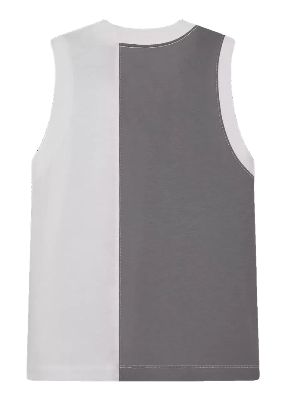 Fox Women's Moto-X Blocked Tank Top White BACK 