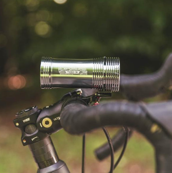 Exposure Toro Mk16 Gun Metal Black Front Bike Light