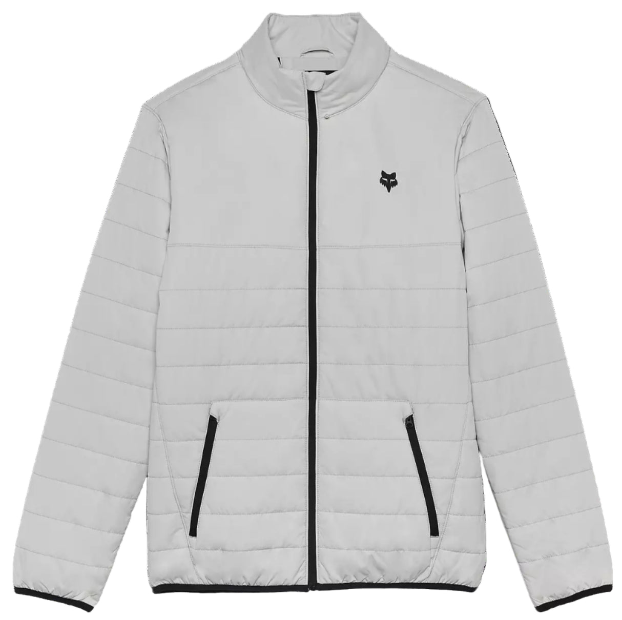 Fox Howell Puffy Jacket Light Grey FRONT 