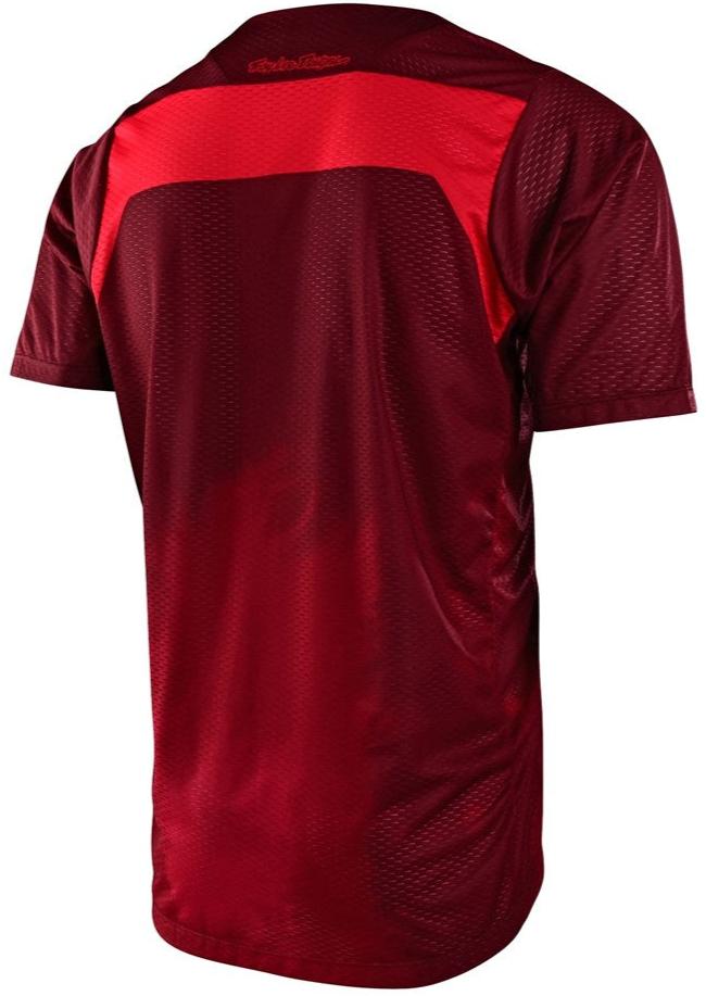 TLD SKYLINE AIR SS JERSEY FADES - WINE BACK