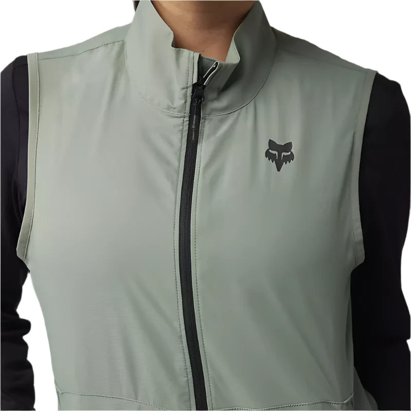 FOX WOMENS RANGER WIND VEST FRONT