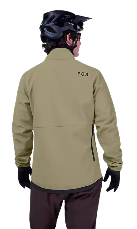 Fox Ranger Fire Jacket Adobe BACK FACING MODEL 