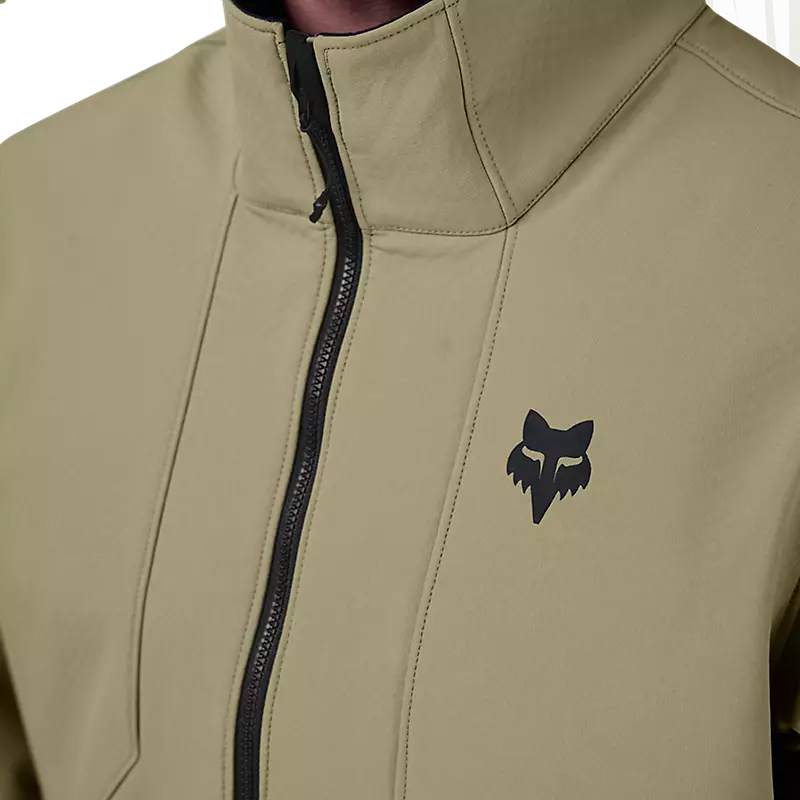 Fox Ranger Fire Jacket Adobe FRONT DETAILS