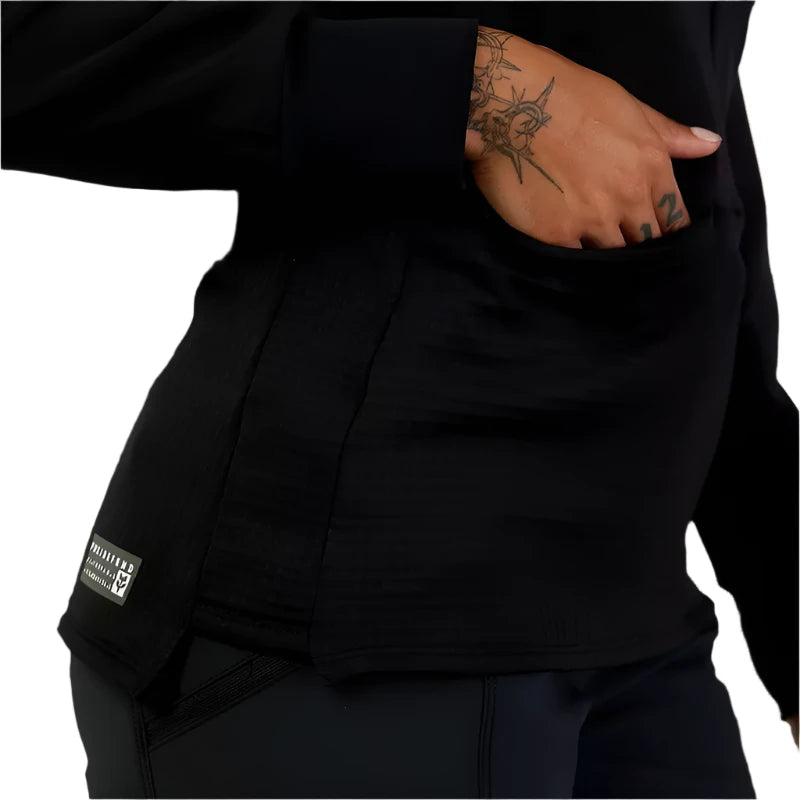 FOX WOMENS DEFEND THERMAL HOODIE POCKET