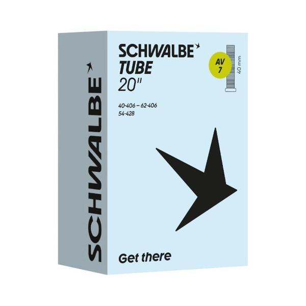 Schwalbe AV7 Schrader 20inch x 1.5 - 2.5" 40mm Valve Tube