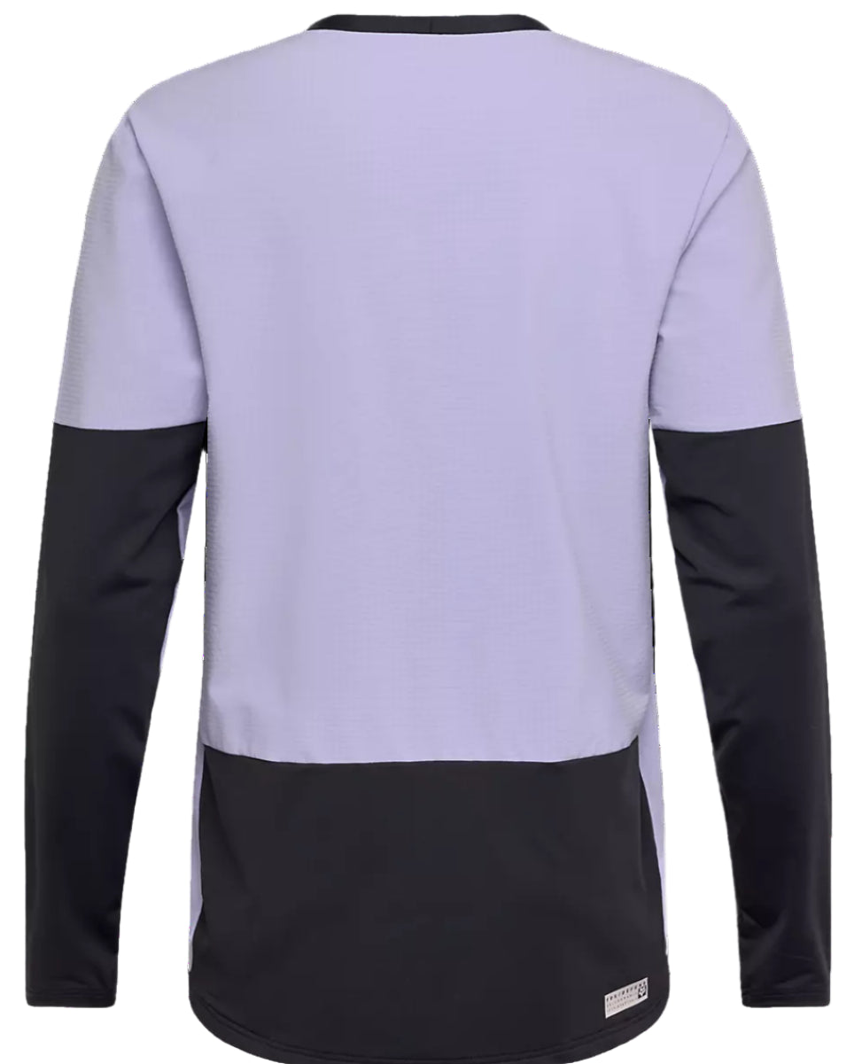 Fox Defend Thermal Jersey Lilac BACK 