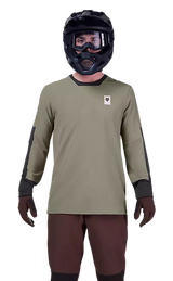 Fox Defend Thermal Jersey Adobe FRONT FACING MODEL