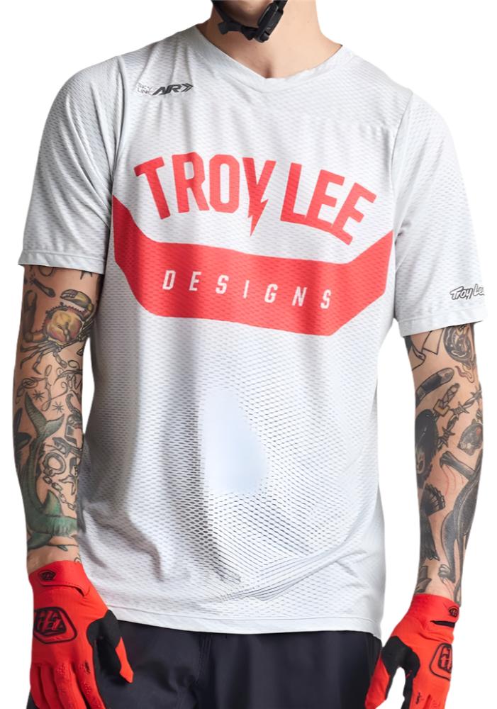 TROY LEE DESIGNS 24.1 SKYLINE AIR SS JERSEY AIRCORE - CEMENT FRONT