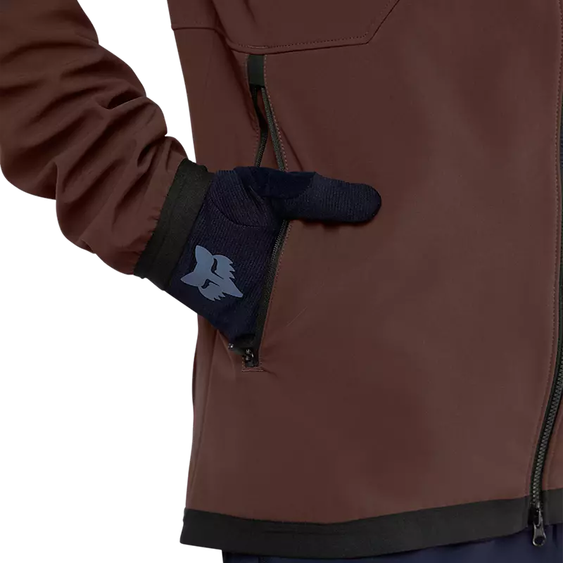 Fox Ranger Fire Hoodie Cocoa POCKET 